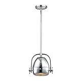 1-Light Pendant in Polished Chrome [並行輸入品]
