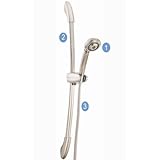 Alsons 1504-ma 3810 BX 30 "壁マウントバーと手シャワーwith 69 "ホース