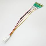 2336 【日本製】 デリカミニ B34A B35A B37A B38A 電源取り出し オプションカプラー ダブルギボシ マークチューブ付き
