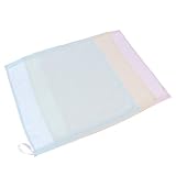 Lovoski 3枚　ベビー　コットン　入浴　ガーゼハンカチ　タオル　ウォッシュクロス　洗濯タオル