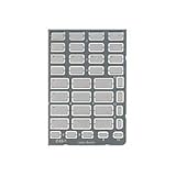 プラッツ 1/43 汎用ナンバープレート プラモデル用パーツ C43-1