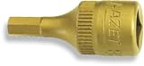 HAZET(ハゼット) ショートヘキサゴンソケット 8501H5 二面幅:5.0×差込角:6.35×全長:28mm 1個