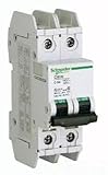 Schneider Electric 60142 C60 N 2極7-amp CボックスUL 489