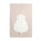 Domybest　ブランケット ベビー　毛布　可愛いウサギ型　バスタオル　新生児 赤ちゃん　子供　キッズ冷房対策　ひざ掛け　6色選べる (A（ベージュ）)