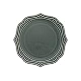 EAST table(イーストテーブル) プレート 12cm ラフィネ ブラン 15th カーキ 日本製 小皿 洋食器 レンジ対応 食洗器対応 31-021-02