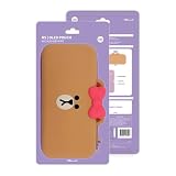 Gammac LINE FRIENDS N-Switch®有機ELモデル/N-Switch® ポーチ【チョコ】