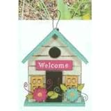 GARDEN　COLLECTION　【80822　×2】　バードハウス　2個セット　195×235×80mm　0.65kg　木、鉄製