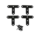 ハイロジック カラーT字金具 40mm QY057 黒