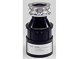 Whirlpool GC1000PE 1/3 hp in Sink Disposer, Black [並行輸入品]