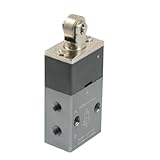 uxcell　機械弁　S3PF-M5　モメンタリ　径5mmPT　3ウェイ　2ポジション