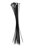 SE CT25926B Heavy-Duty 24" Black Cable Ties with 175-lb. Tensile Strength, 25-Pack [並行輸入品]