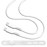 ラスタバナナ 充電ケーブル iPhone15 Android 用 スマホ PD対応 60W Type-C to Type-C 1m calon ホワイト R10CACC3A04WH