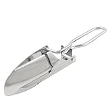 Mini Folding Hand Shovel Versatile Stainless Steel Hand shovel Scoop Garden Hand shovel Pets Pooper 