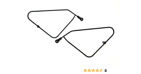 Amazon プロト Plot サドルバッグサポート スチール ブラック 塗装仕上げ Cb400sf Vtec I Ii Iii Revo 04 13 Cb400sb Vtec Iii Revo 05 13 Psd152 バッグサポート ステー 車 バイク