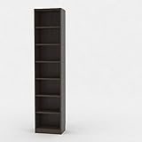 白井産業(SHIRAI) タナリオ オーダーラック 高さ198cm 幅39cm 奥行29cm ダークオーク 棚強度ST 追加棚板1枚 TNL-EM19839MSTF2DK1