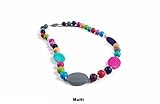 Teething Necklace by Droolery - Amelia in Multi by Droolery - Mama Jewels for Baby Drools