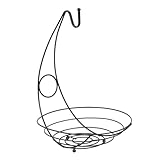 Gupcaqosjw カウンターメタルワイヤーストレージバスケット スタンディングフルーツ野菜ボウルストレージ,カウンタートップフルーツバス