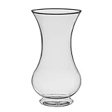 Syndicate Sales 9 3/4' Pedestal Vase, Clear [並行輸入品]
