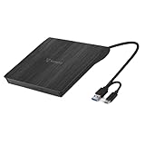 WAYetTO CD DVDドライブ 外付け dvdプレーヤー cdプレーヤー usb タイプC Windows11 対応 高速 USB3.0 Type-C Mac 外付けDVDドライブ パソコン ポータブルドライブ 書き込み 読取り DVD-RW CD-RW