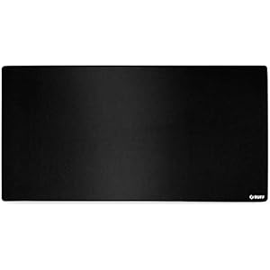 BUFF マウスパッド 大型 ゲーミング 超大型 1200 mm * 600 mm * 4 mm ゲーミングマウスパッド デスクマット 布製 ローセンシ 用 レーザー & 光学式マウス対応 (3XL)