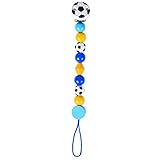 Heimess - 763600 - Attache-tétine - Football - Bleu