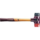 ロームヘルド・ハルダー:ハルダー シンプレックスハンマー ゴム(黒)とプラスティック(赤) 頭径40mm 3026.040 型式:3026.040