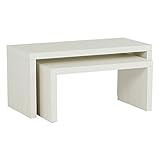 arne ネストテーブル 完成品 ローデスク リビング テレビ台 zero ホワイトウッド