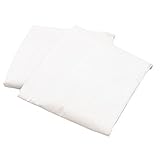 aBaby Crib/Toddler Flat and Fitted Sheet White [並行輸入品]