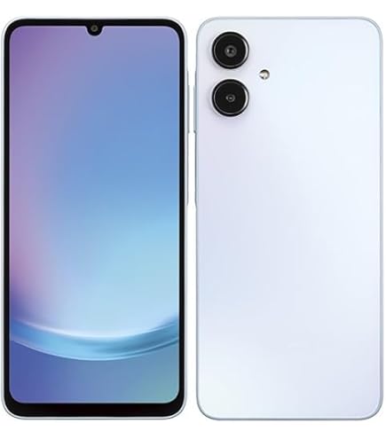 Amazon | AU/UQ版 Galaxy A25 5G SCG33 本体 SIMフリー スマホ (ブルー 