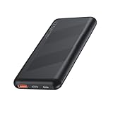 モバイルバッテリー 軽量 薄型 10000mAh大容量 22.5W急速充電 2台同時に充電 薄型 USB-A/Type-C