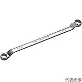 【KTC工具】 45°×6°ロングめがねレンチ （17X19mm） / M5-1719