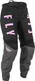 [sovvilu] Fly Racing 2022 Adult Women's F-16 Pants (Grey/Black/Pink, 11/12)