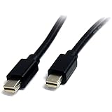 StarTech.com Mini DisplayPort 1.2 ケーブル／2m／4K60Hz／Thnuderbolt 2互換／オス・オス／ブラック MDISP2M