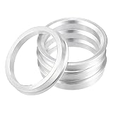 uxcell ハブリング ホイールハブリング 54.1-64.1mm アルミ製 4個セット
