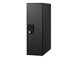 NASTA 宅配ボックス SMART (KS-TLU160-S500) ブラック 単体 高さ500 幅160 奥行400