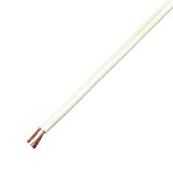協和ハーモネット ビニル平形コード 白 10m VFF 0.75SQ 10m<WH>