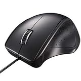 バッファロー（サプライ） 有線レーザー式マウス 静音／5ボタン ブラック ds-2094006