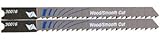 Vermont American 30016 U Shank 3-1/8-Inch 10TPI High Carbon Steel Jigsaw Blade, 2-Pack [並行輸入品]