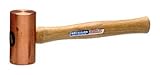 Vaughan 593-12 BM150 Solid Brass Mallet with 1-1/2-Inch Face Diameter [並行輸入品]