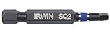Irwin Impactパフォーマンスシリーズファスナードライバー# 2正方形、電源ビット、2インチ、2ピース