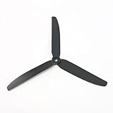 uxcell 飛行機プロップ　電動飛行機プロペラ 　3ブレードタイプ　ラジコン飛行機用　HD9050*3