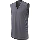 [ミズノ] インナーシャツ アイスタッチ 接触冷感 吸汗速乾 消臭 Vネック ノースリーブシャツ 肌着 アンダーウェア C2JAA104 メンズ キャスチャコール(23年モデル) L