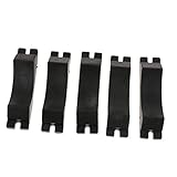 KESOTO 5個入　パイプクランプ メンブレン シェルマウント チューブ ファスナー 固定配管パッド　