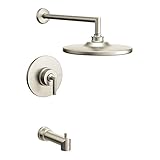 Moen TS22003BN Arris Posi-Temp Tub/Shower, Brushed Nickel [並行輸入品]