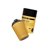 made by Fressko Bino タンブラー コーヒー専用 おいしさ長持ち 高い密封性 227ml / 8oz (Canary)