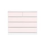 アルファタカバ ベビータンスシリーズ タント 100cm4段 (パステルピンク)