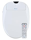 Brondell S1000-RB Swash 1000 Advanced Bidet Round Toilet Seat, Biscuit [並行輸入品]