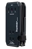 humor handy Next AC PD65W対応 充電器 USB タップ (グレーブラック) 【 acアダプター USB-A 2ポート Type-C 3ポート 電源タップ ケーブル収納 延長コード 】