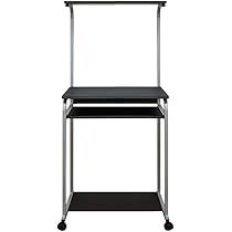 Amazon.co.jp: 棚付きPC DESK60 パソコンデスク 幅60cm スライド