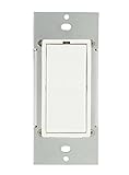 Leviton 35A00-1CFL 300-watt HLC CFL/LED Dimmer, White [並行輸入品]